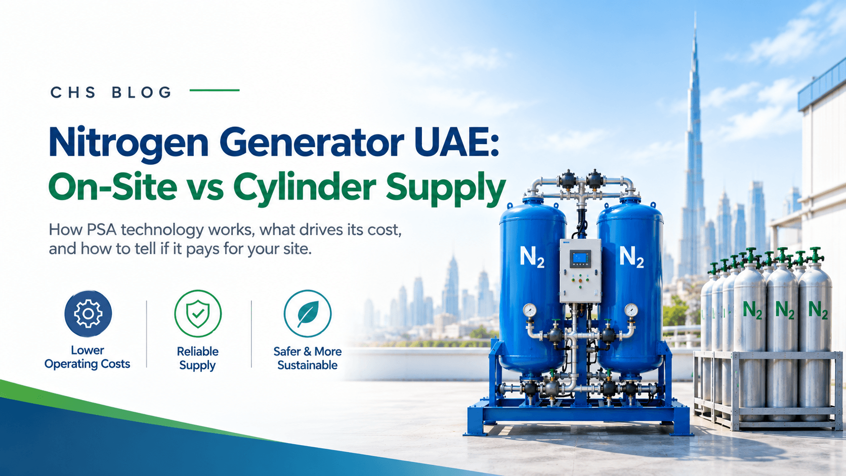 Nitrogen Generators in the UAE: When It Pays to Stop Buying Cylinders