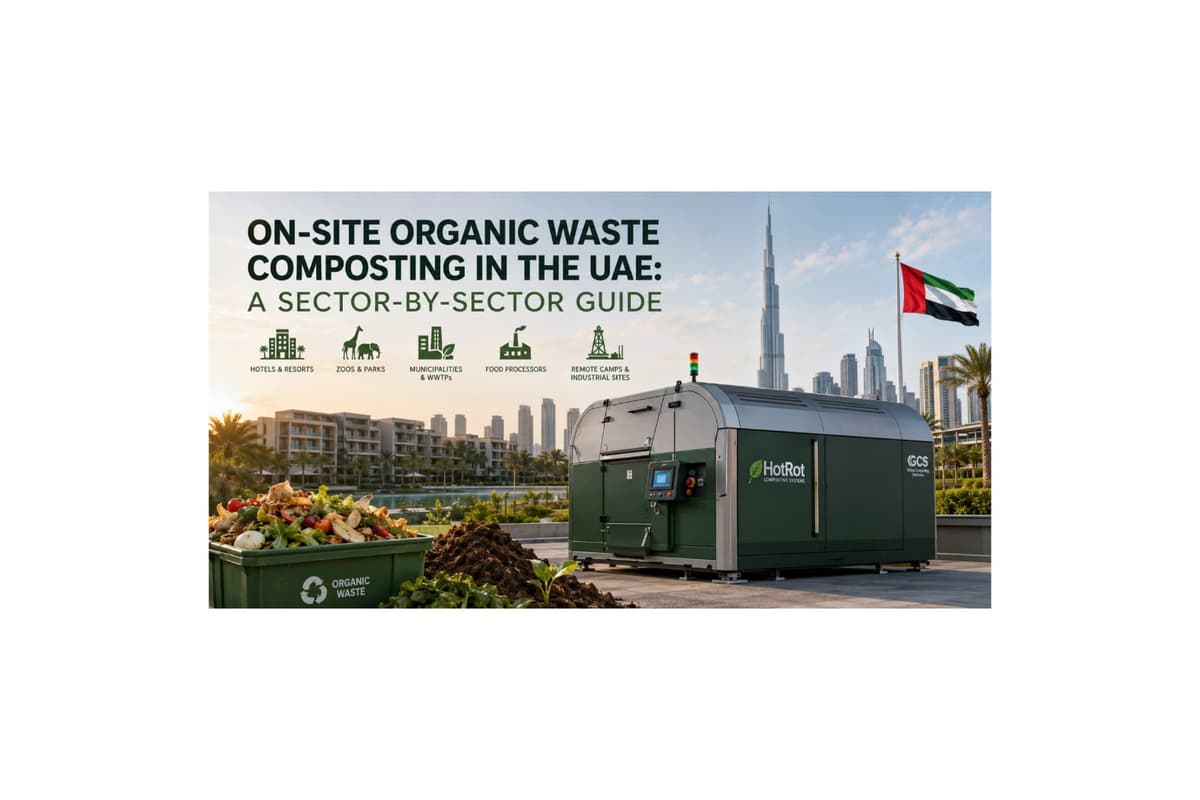 On-Site Organic Waste Composting in the UAE: A Sector-by-Sector Guide