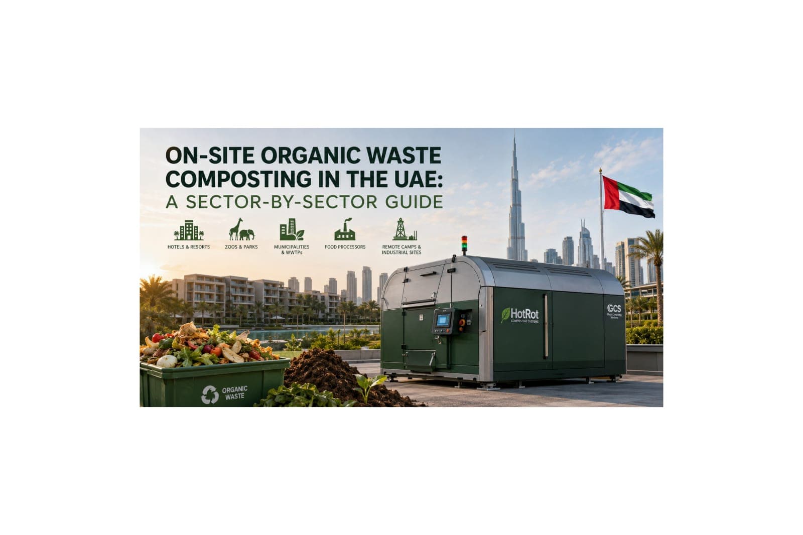 On-Site Organic Waste Composting in the UAE: A Sector-by-Sector Guide